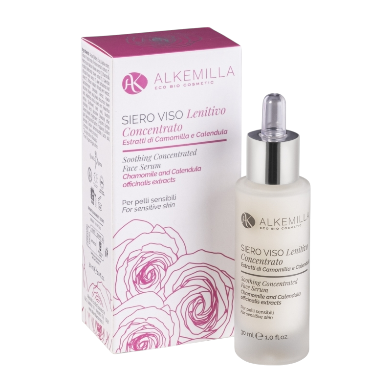 Успокояващ серум при реактивна и зачервяваща се кожа Alkemilla |