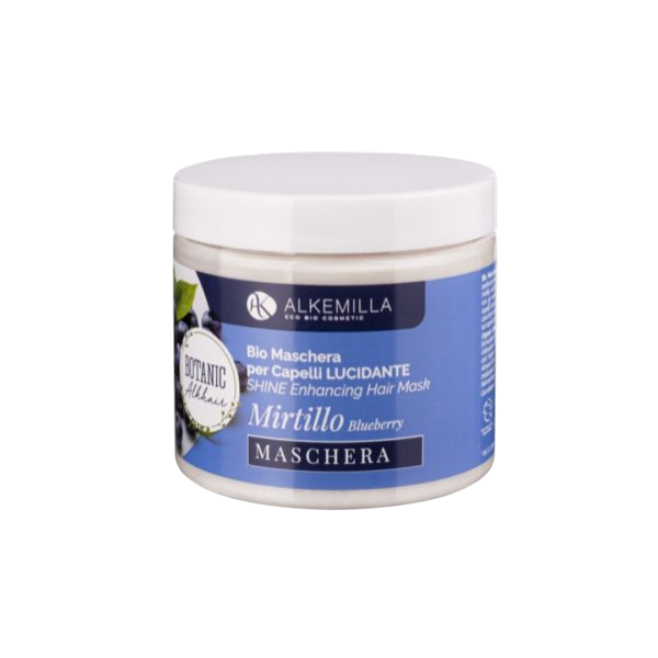 Био маска за коса за блясък с боровинка Alkemilla |