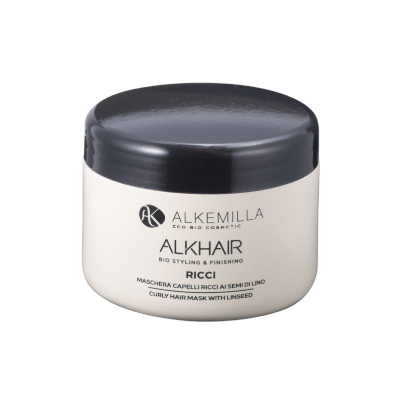 Маска за чуплива и къдрава коса с Ленено семе Alkemilla |