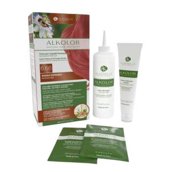 Натурална боя за коса 6.66 НАСИТЕНО ЧЕРВЕНО Alkemilla