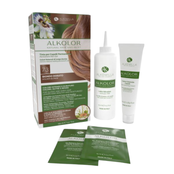 Натурална боя за коса 7.3 ЗЛАТИСТО РУСО Alkemilla