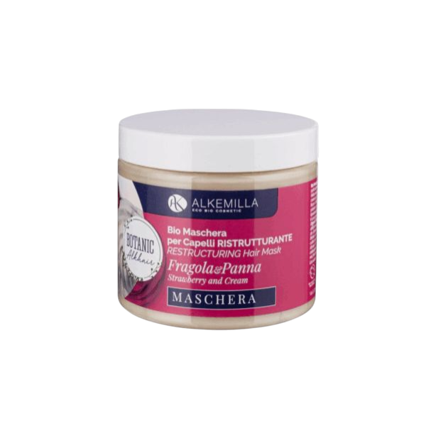 Реструктурираща маска за коса Крем и Ягоди Alkemilla |