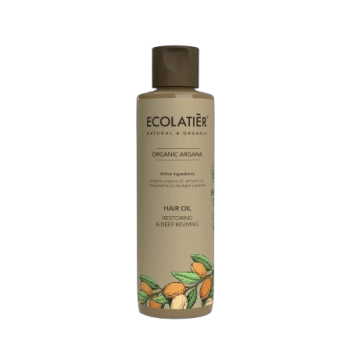 Възстановяващо олио за коса с органичен арган Ecolatier