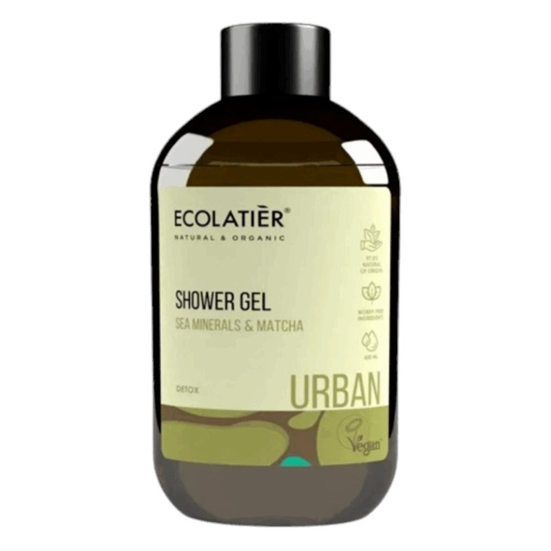 Душ гел с Морски минерали и матча Ecolatier | Anabolic1® Душ гел с Морски минерали и матча Ecolatier |