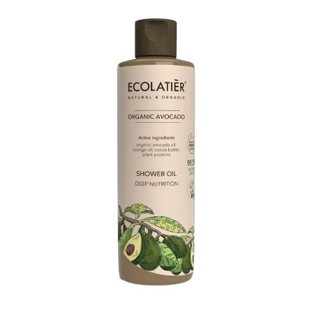 Дълбоко подхранващо душ олио с органично авокадо Ecolatier | Anabolic1® Дълбоко подхранващо душ олио с органично авокадо Ecolatier |