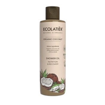 Подхранващо душ олио с органичен кокос Ecolatier Подхранващо душ олио с органичен кокос Ecolatier
