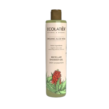 Хидратиращ мицеларен душ гел с Алое вера Ecolatier