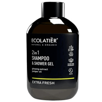 Шампоан и душ гел 2в1 Extra fresh Ecolatier Шампоан и душ гел 2в1 Extra fresh Ecolatier