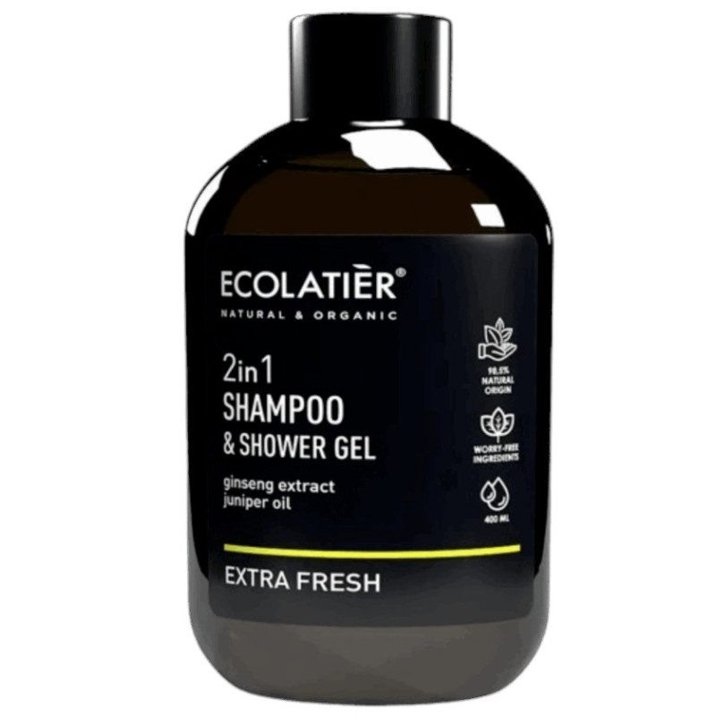 Шампоан и душ гел 2в1 Extra fresh Ecolatier | Anabolic1® Шампоан и душ гел 2в1 Extra fresh Ecolatier |