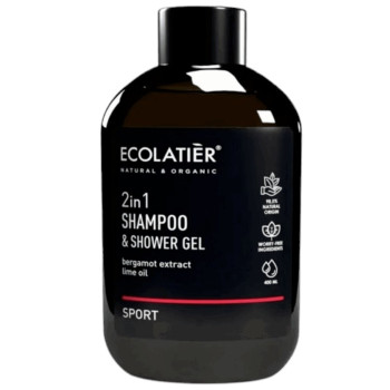 Шампоан и душ гел 2в1 Sport Ecolatier Шампоан и душ гел 2в1 Sport Ecolatier