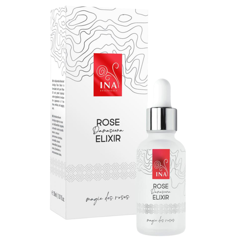 Интензивен Anti-Age серум за лице с Био Розово масло INA Essentials | Anabolic1® Интензивен Anti-Age серум за лице с Био Розово масло INA Essentials |