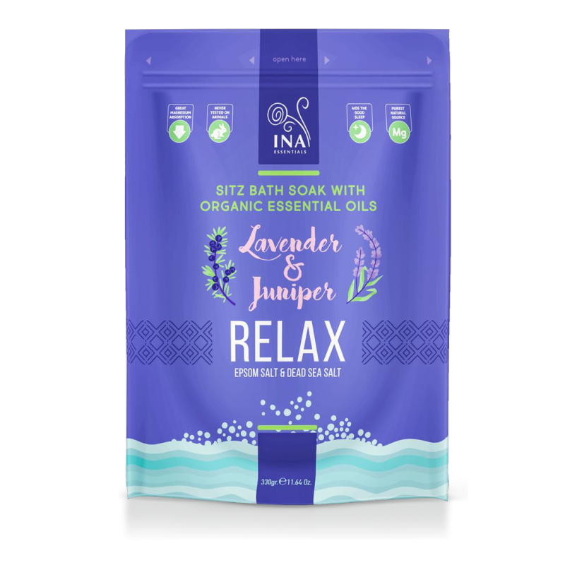 Соли за вана с Лавандула и Хвойна RELAX INA Essentials |