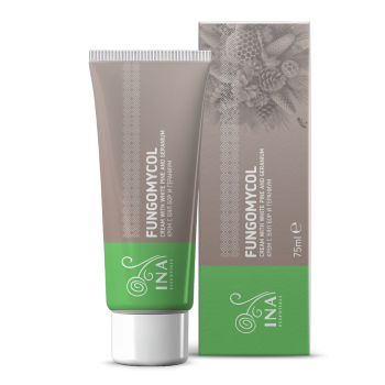 Крем 2 в 1 за Грижа за ноктите и суха и напукана кожа - с Бял бор, урея и гераниум INA Essentials